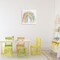 Stupell Industries Pastel Rainbow with Gold Accents Canvas, design by Creative Studio